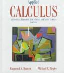 Applied calculus for business and economics,life sciences,and social sciences
