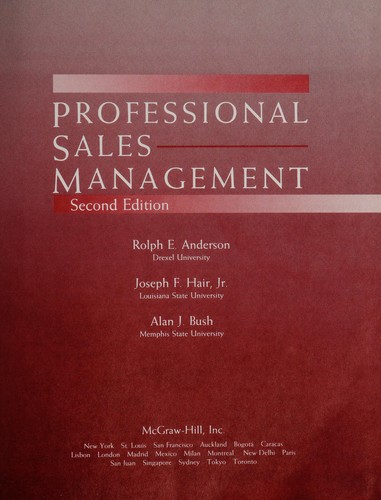 Professional sales management
