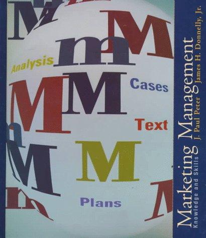 Marketing Management : Knowledge and Skills