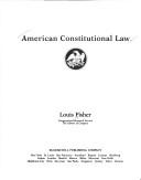 American Constitutional Law