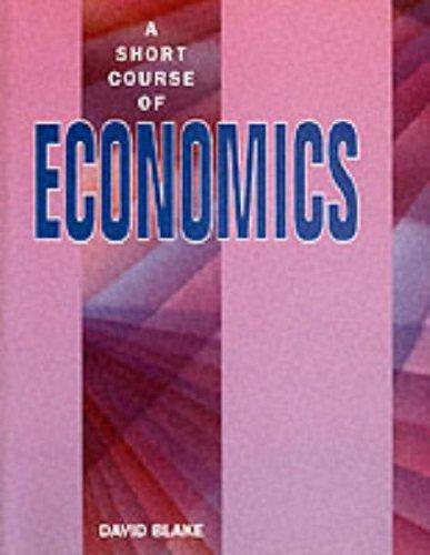 A short course of economics