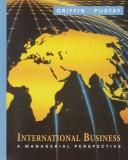 International Business. A Managerial Perspective