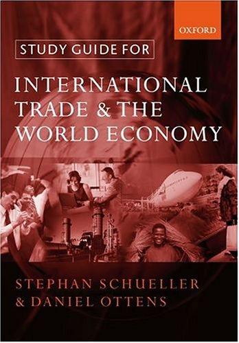Studi guide for international trade and the world economy