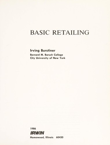 Basic Retailing