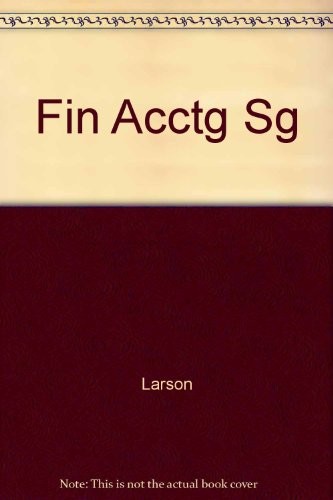 Study guide for use with fifth edition Financial Accounting