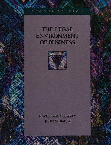 The legal environment of business