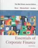 Essentials of corporate finance