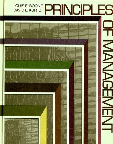 Principles of management