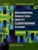 Implementing production-quality client/server systems