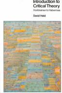 Introduction to critical theory