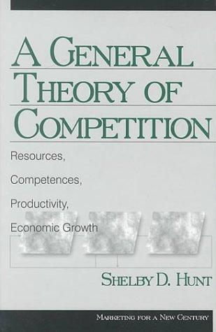 A General Theory of Competition. Resources, Competences, Productivity, Economic Growth