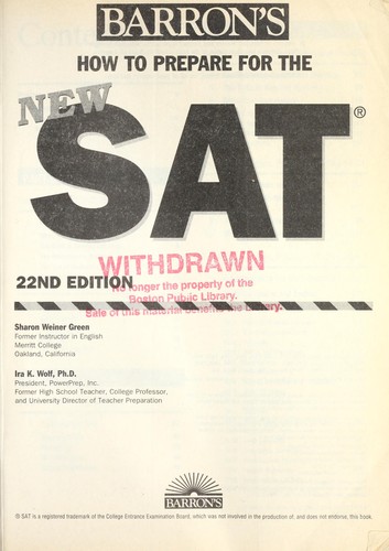 How to prepare for the New SAT