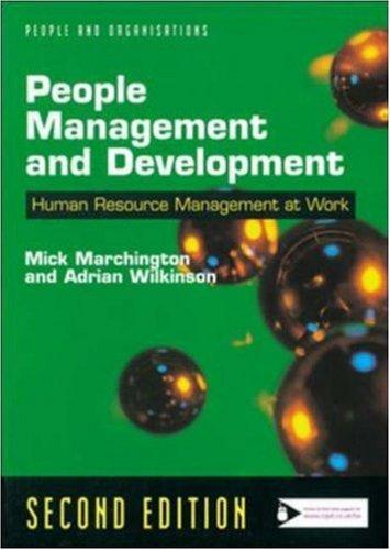 People Management  and Development