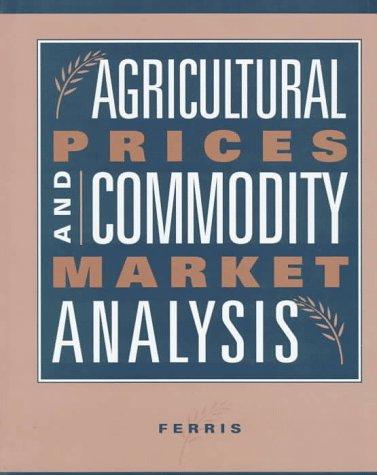 Agricultural prices and commodity market analysis