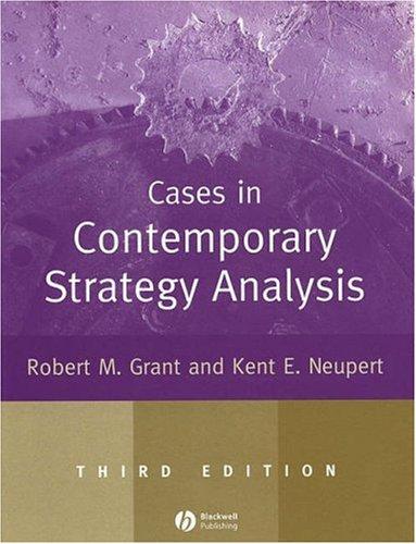 Cases in contemporary strategy analysis