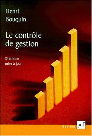 Le control de gestion : Control de gestion, controle d`entreprise
