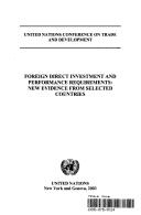 Foreign direct investment and performance requirements: New evidence from selected countries