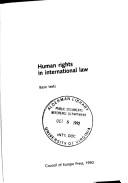 Human rights in international law