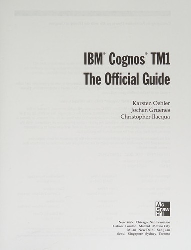 IBM Cognos TM1 : The Official Guide