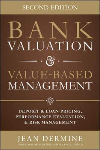 Bank Valuation and Value-Based Management