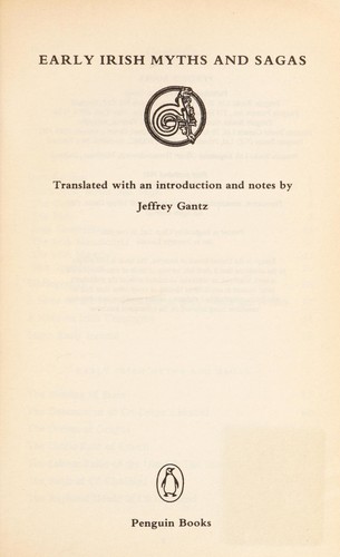 Early  Irish Myths and Sagas