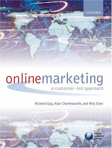 Online Marketing - a customer-led approach