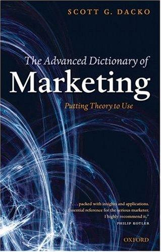 The Advanced Dictionary of Marketing
