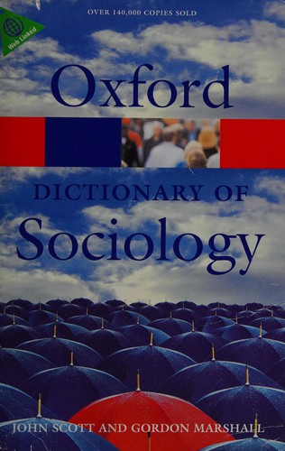 A Dictionary of  Sociology