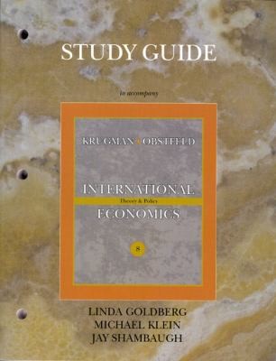 Study Guide to accompany International Economics