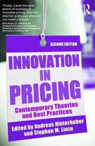Innovation in Pricing. Contemporary theories and best practices