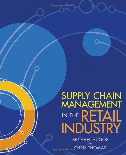 Supply Chain Management in the Retail Industry
