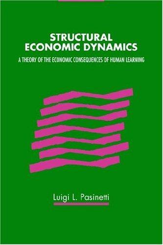 Structural Economic Dynamics. A Theory of the Economic Consequences of Human Learning