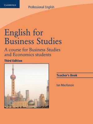 English for Business Studies. A course for Business Studies and Economics students