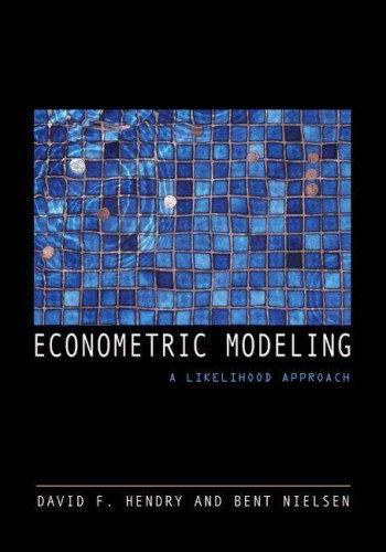 Econometric Modeling