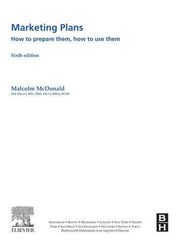 Marketing Plans. How to prepare them, how to use them