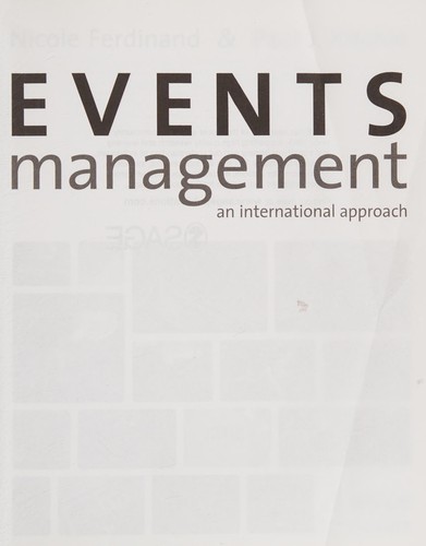 Events Management : An International Approach