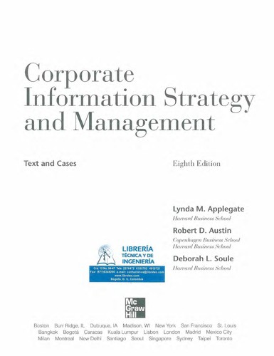 Corporate Information Strategy and Management : Text and Cases