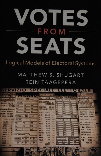 Votes from Seats. Logical Models of Electoral Systems