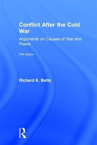 Conflict After the Cold War