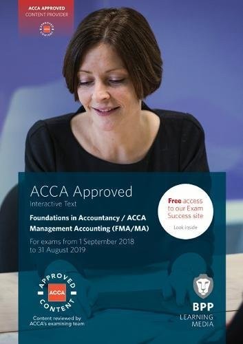 Management Accounting (FMA) : Foundations in Accountancy / ACCA. Paper F2