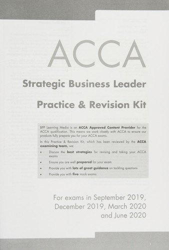 Strategic Business Leader (SBL) : ACCA
