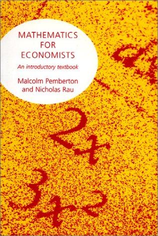 Mathematics for Economists