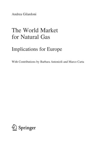 The World Market for Natural Gas : Implications for Europe