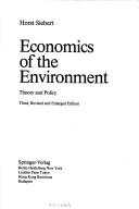Economics of the Environment : Theory and Policy