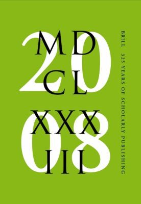 Brill 325 Years of  Scholarly  Publishing