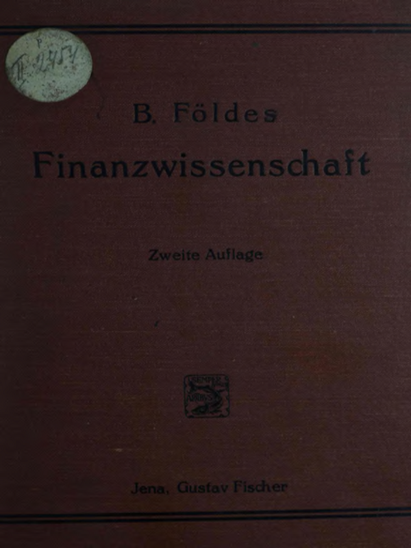 Finanzwissenschaft
