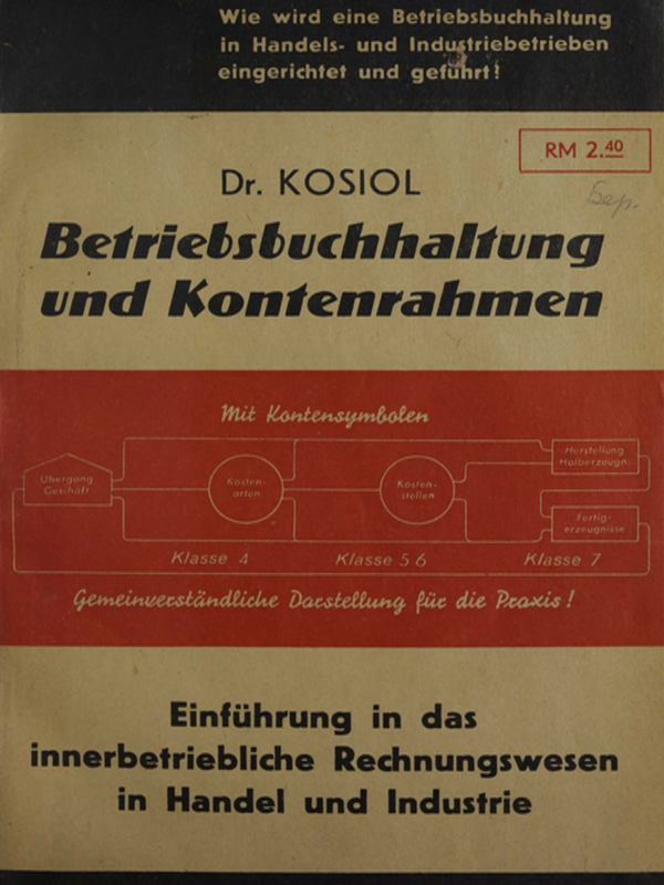 Betriebsbuchhaltung und Kontenrahmen