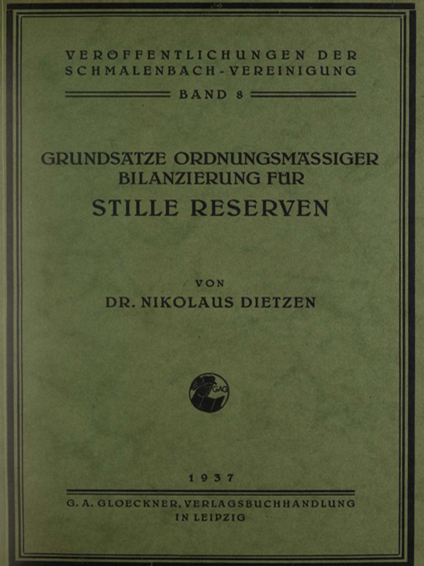 Grundsatze ordnungsmassiger Bilanzierung fur stille Reserven