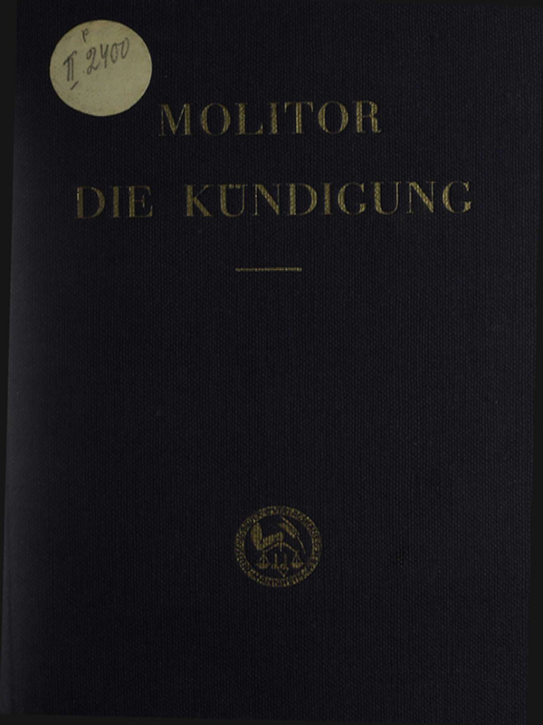 Die Kundigung
