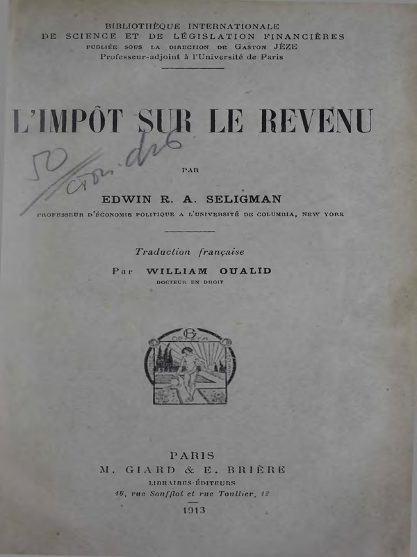 L'impot sur le revenu